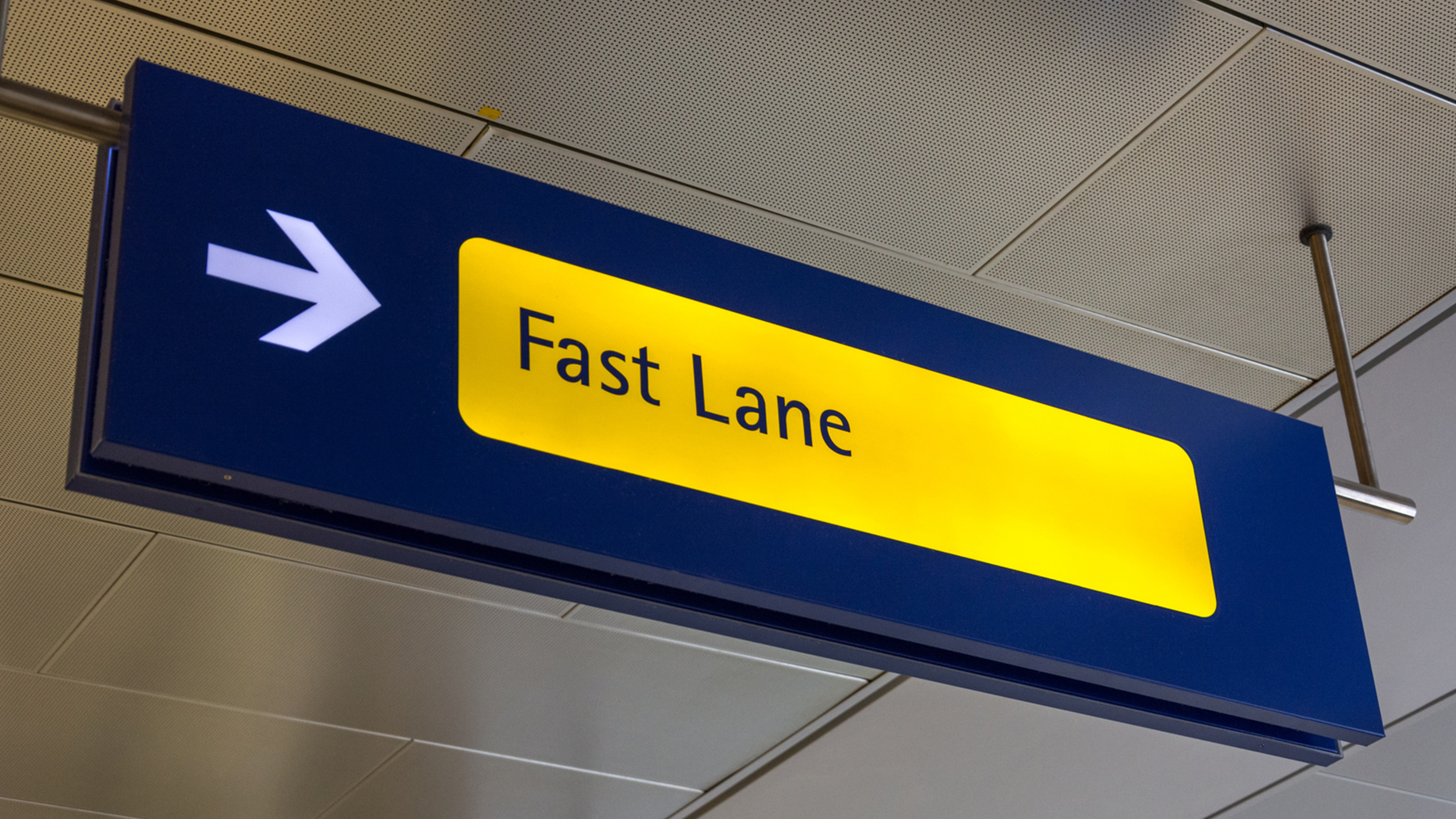 Symbolbild Fast Lane